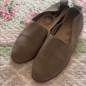 Sorel Taupe Suede Slip-On Shoes